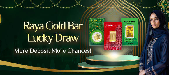 Raya Gold Bar Lucky Draw